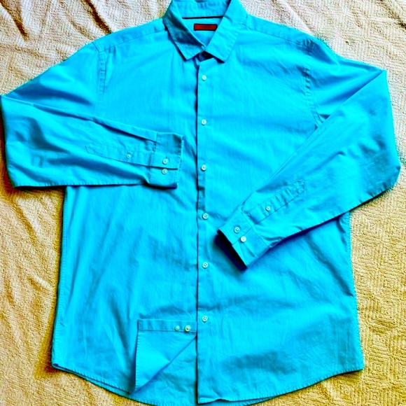 **$7 w/Bundle** Alfani Slim Fit Long Sleeve - Picture 1 of 5